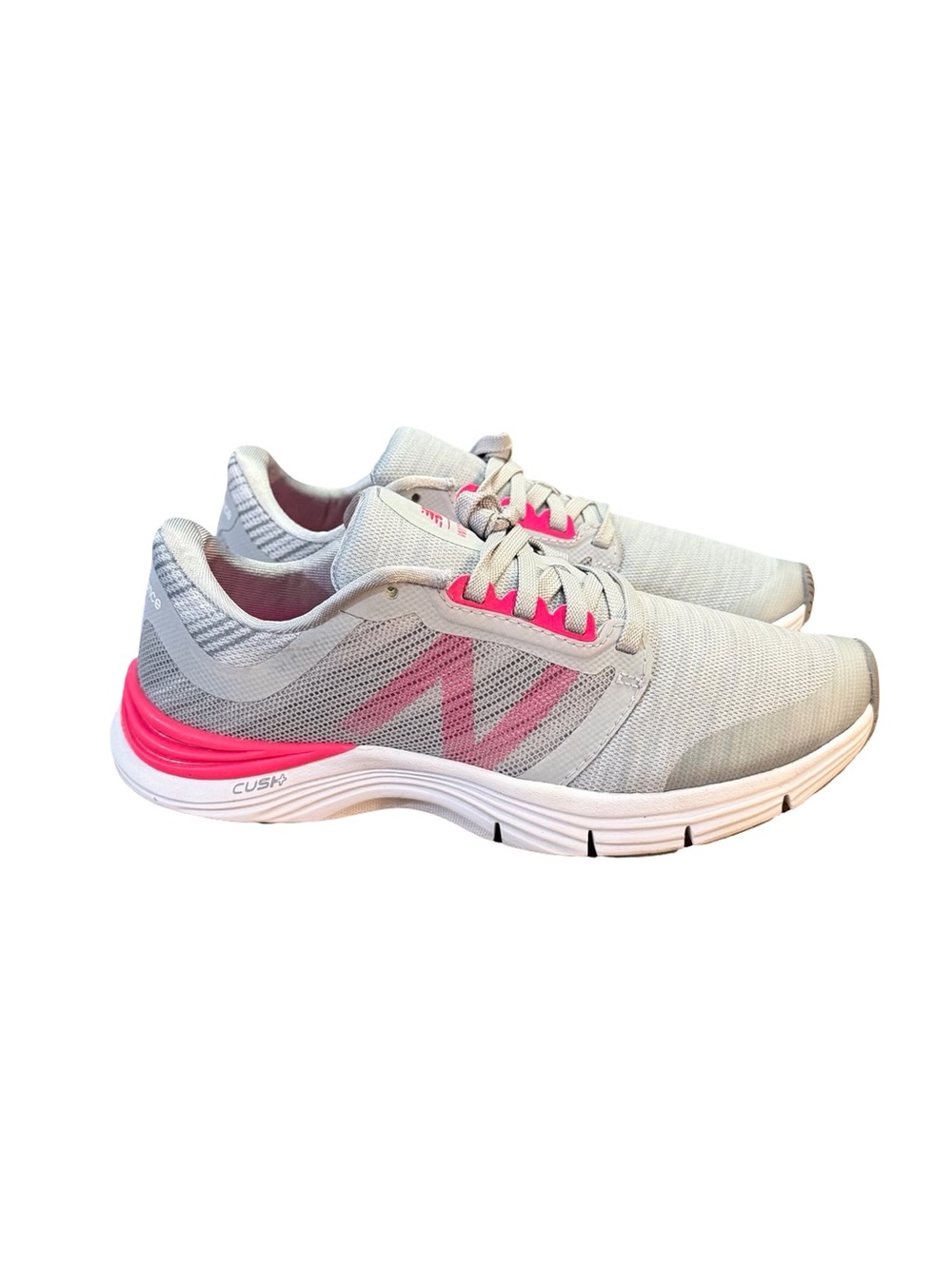 New Balance 715v3 Cross Training Shoes Grey & Pink Women’s Size 7.5